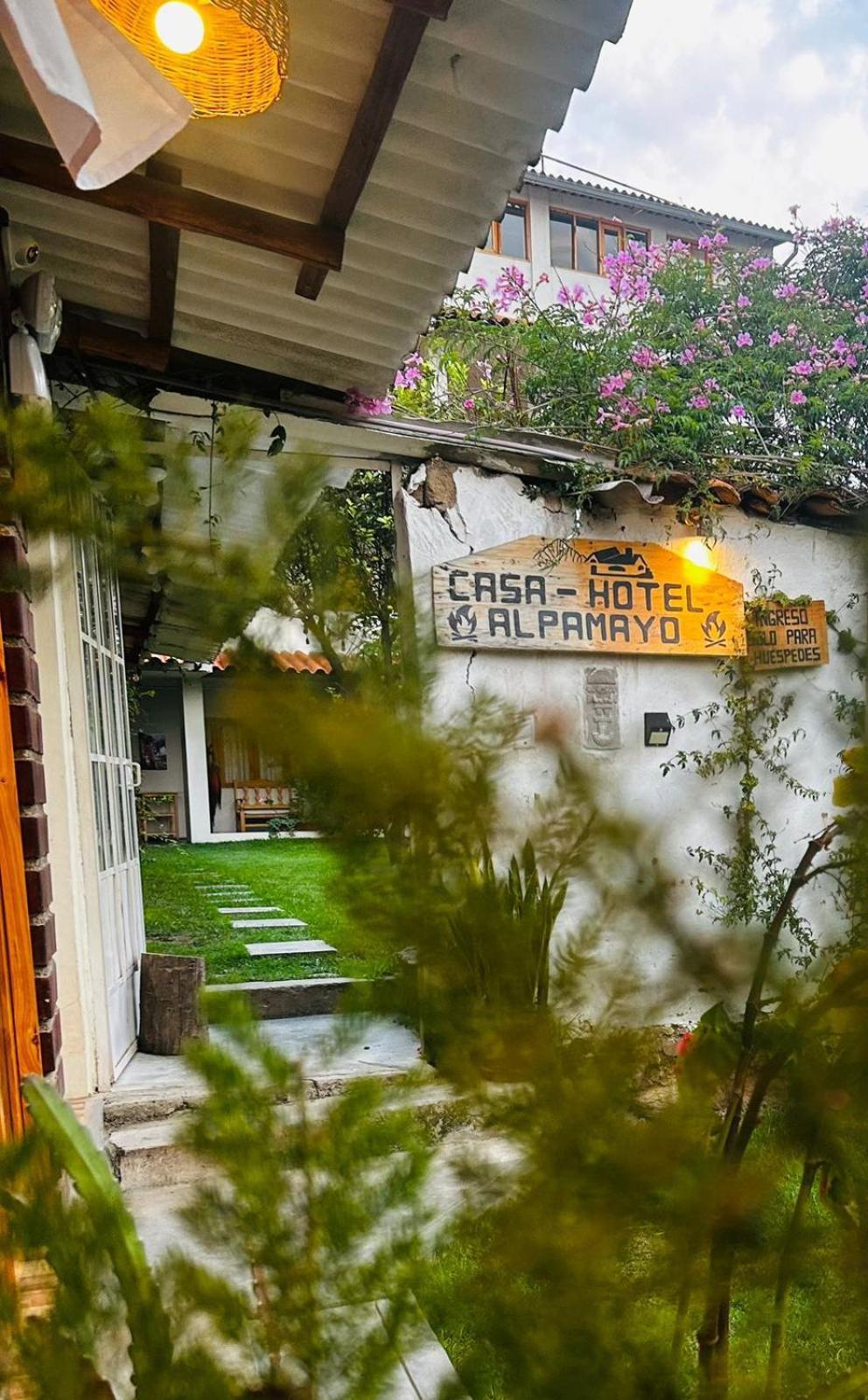 Alpamayo Casa Hotel - Restaurante Yungay Bagian luar foto